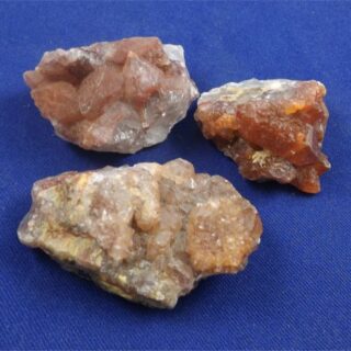 Red Quartz Crystal Clusters From Morocco Small