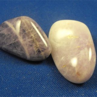amethyst tumbled stones