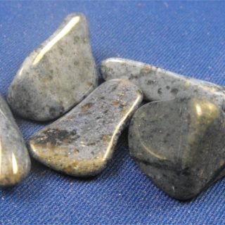 dumorterite tumbled stones