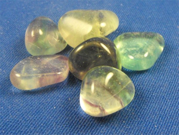 fluorite tumbled stones