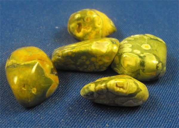 rainforest jasper tumbled stones