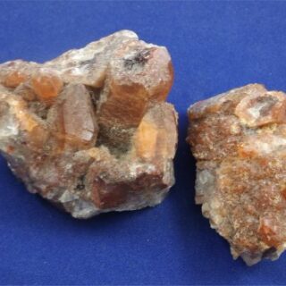 Red Quartz Crystal Clusters From Morocco Medium