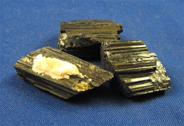 black tourmaline rough