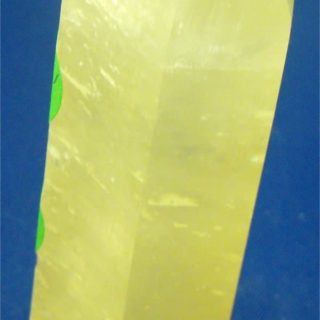 yellow calcite cut and polished