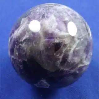 Chevron Amethyst Sphere 2