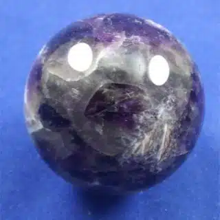 Chevron Amethyst Sphere 3