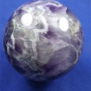 Chevron Amethyst Sphere 6