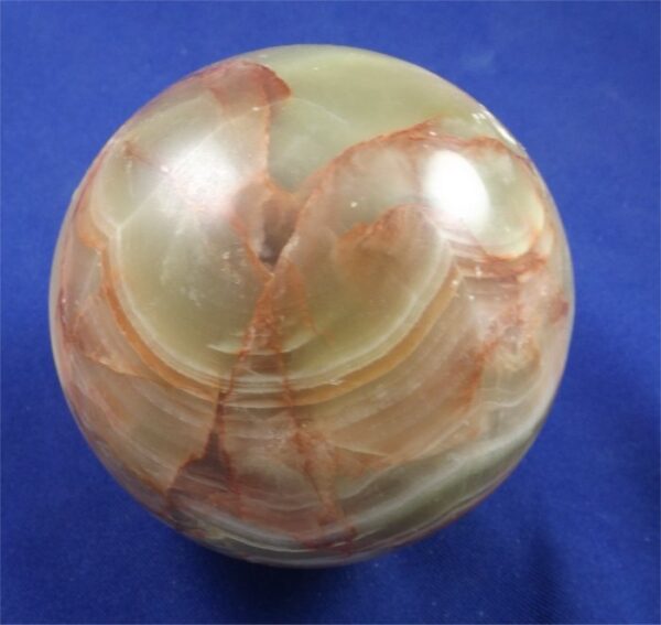 Banded Calcite Sphere 1