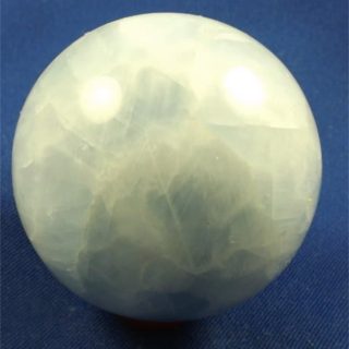 blue calcite sphere 1