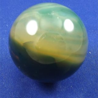 green agate sphere