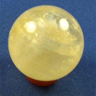 yellow calcite sphere small 2