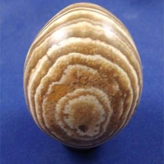 Brown Aragonite Egg 1