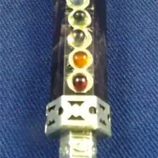 Amethyst And Clear Quartz Chakra Pendulum