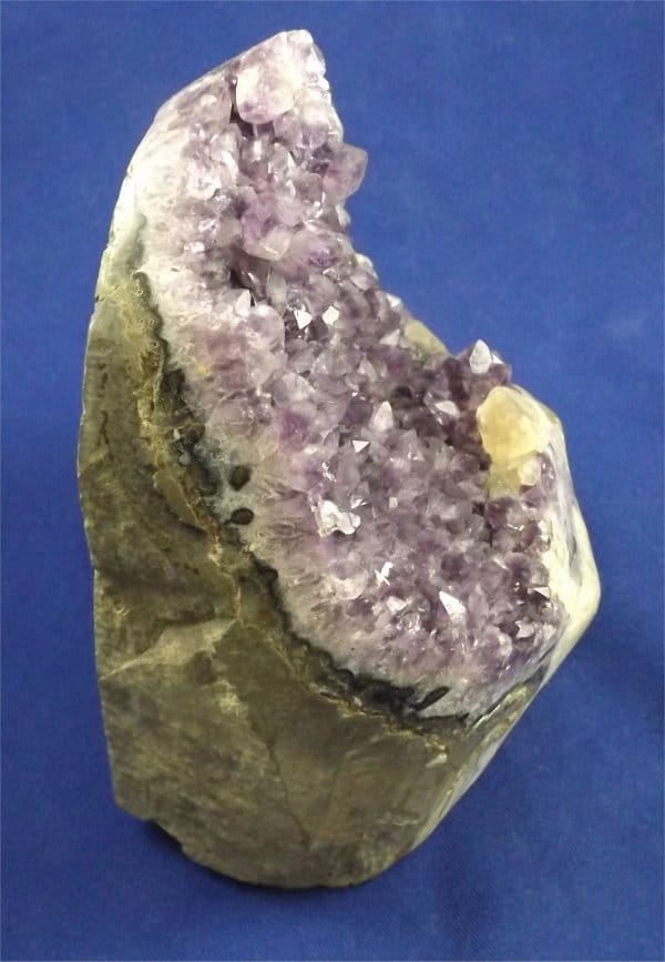 amethyst geode with calcite 2