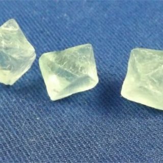 fluorite octahedron extra small 1