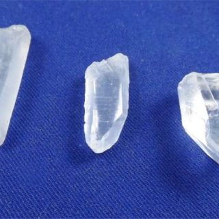 clear lemurian quartz crystals small