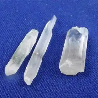 Actinolite In Quartz Crystals Small
