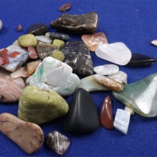 Small Tumbled Stones And Chips 8 Pound Lot