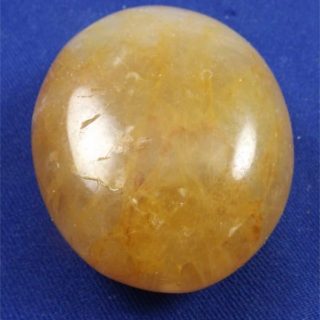 Yellow Hematoid Quartz Palm Stone 5