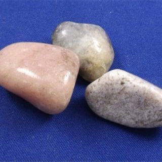 pink amethyst tumbled stones