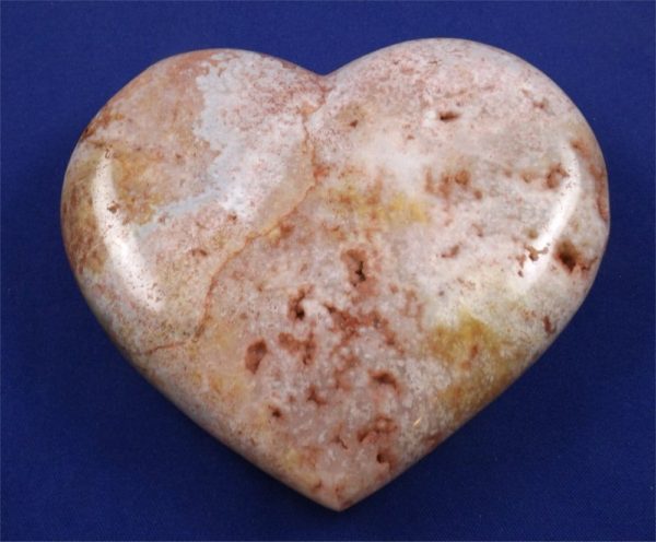 pink amethyst heart