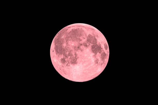 aprils pink full moon