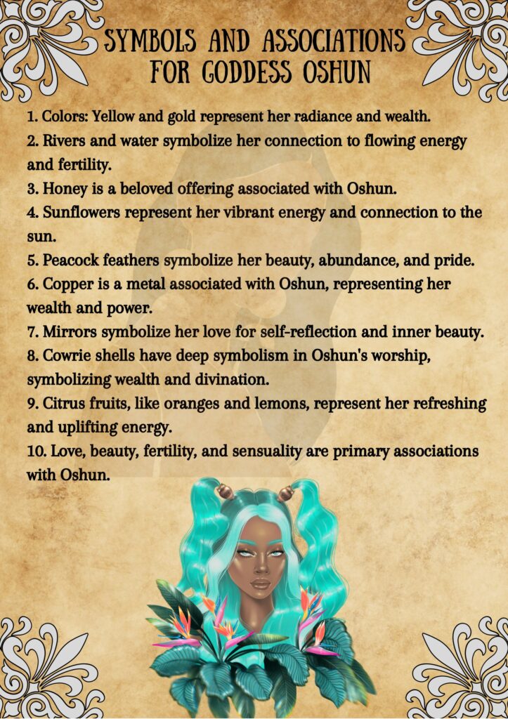 Oshun Invocation And Altar Guide – Bos Pages