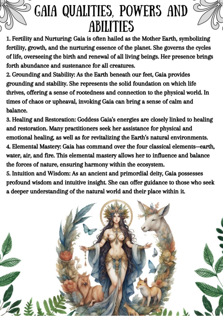 Gaia Invocation And Altar Guide – Bos Pages