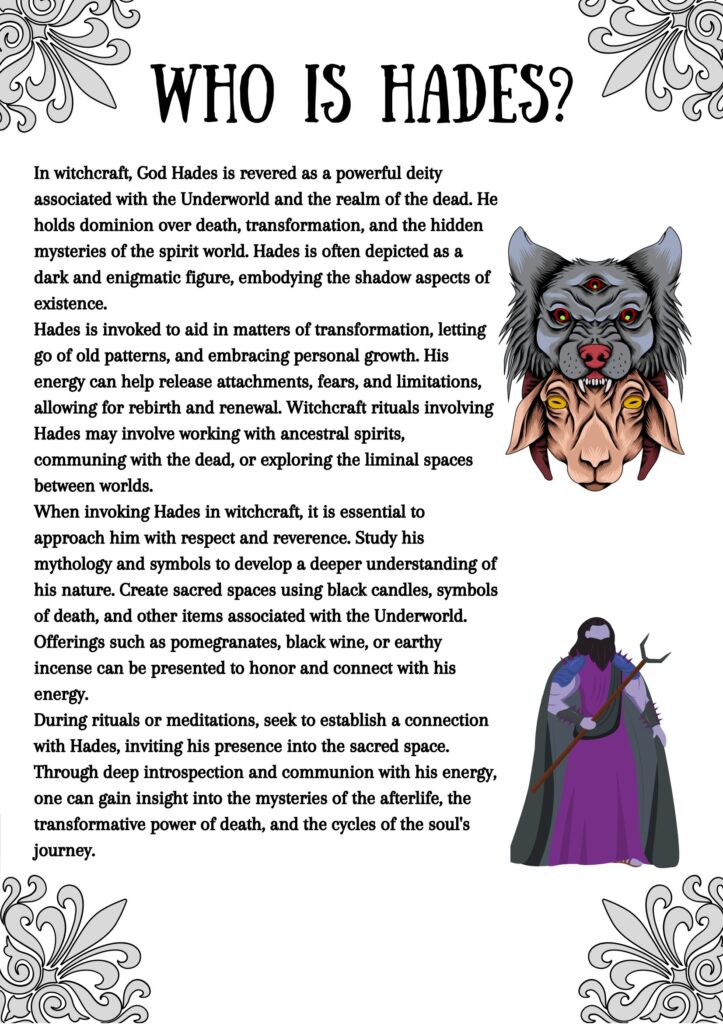 Hades Invocation And Altar Guide – Bos Pages