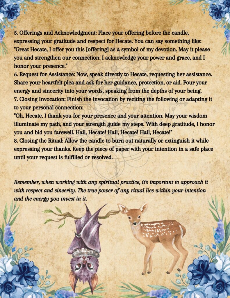 Hecate Invocation And Altar Guide – Bos Pages