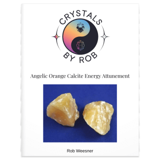 Angelic Orange Calcite Energy Attunement