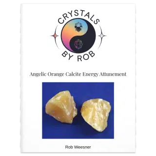 Angelic Orange Calcite Energy Attunement