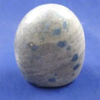 Blue Manganese In Smoky Quartz “Blueberry Quartz” Freeform