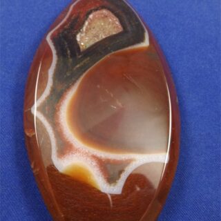 Carnelian Flame 2 With Druzy