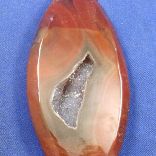 Carnelian Flame 1 With Druzy