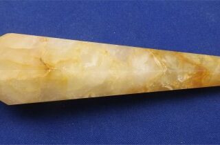 Yellow Hematoid Quartz Wand