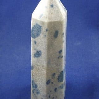 Blue Manganese In Smoky Quartz “Blueberry Quartz” Tower 2