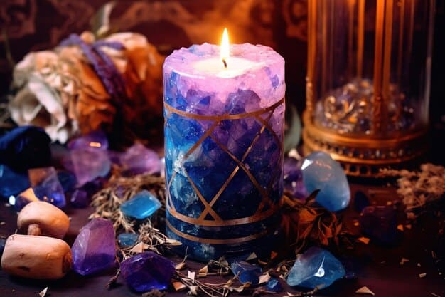 crystal candle magic