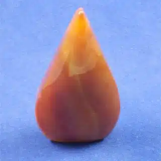 Carnelian teardrop 6