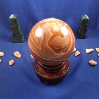 Carnelian Sphere 1