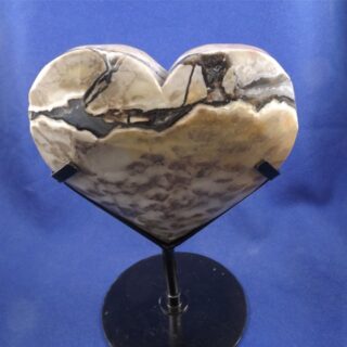 volcano agate heart