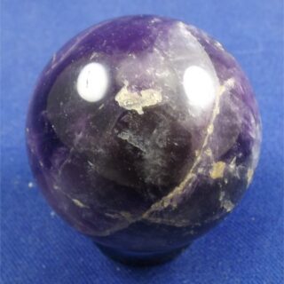 Hematite included Amethyst Sphere 1