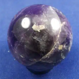 Hematite included Amethyst Sphere 1