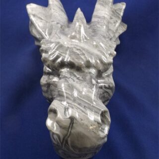 Picasso Jasper Dragon Skull